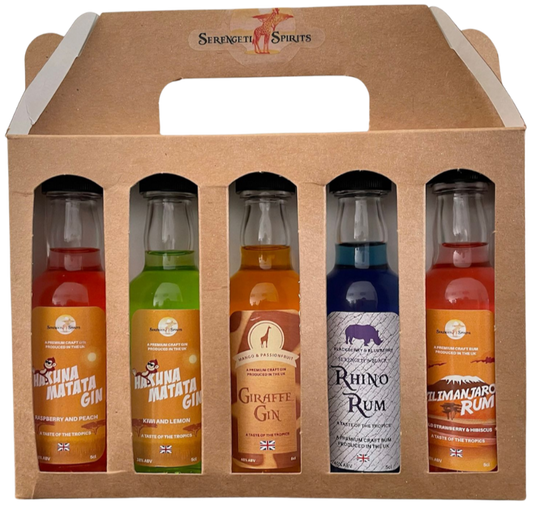 miniature gin gift set | Serengeti Spirits