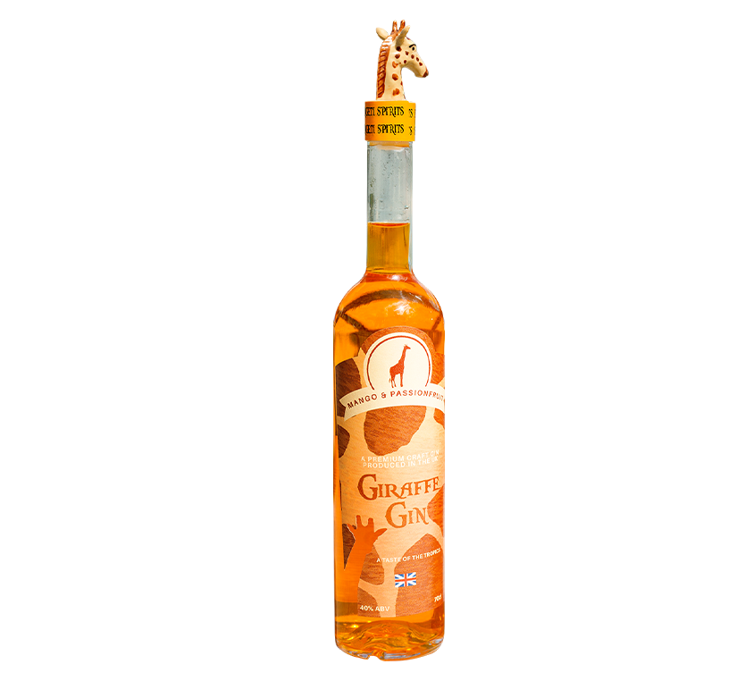 Giraffe Gin Cases Mango & Passion Fruit 70cl 40%