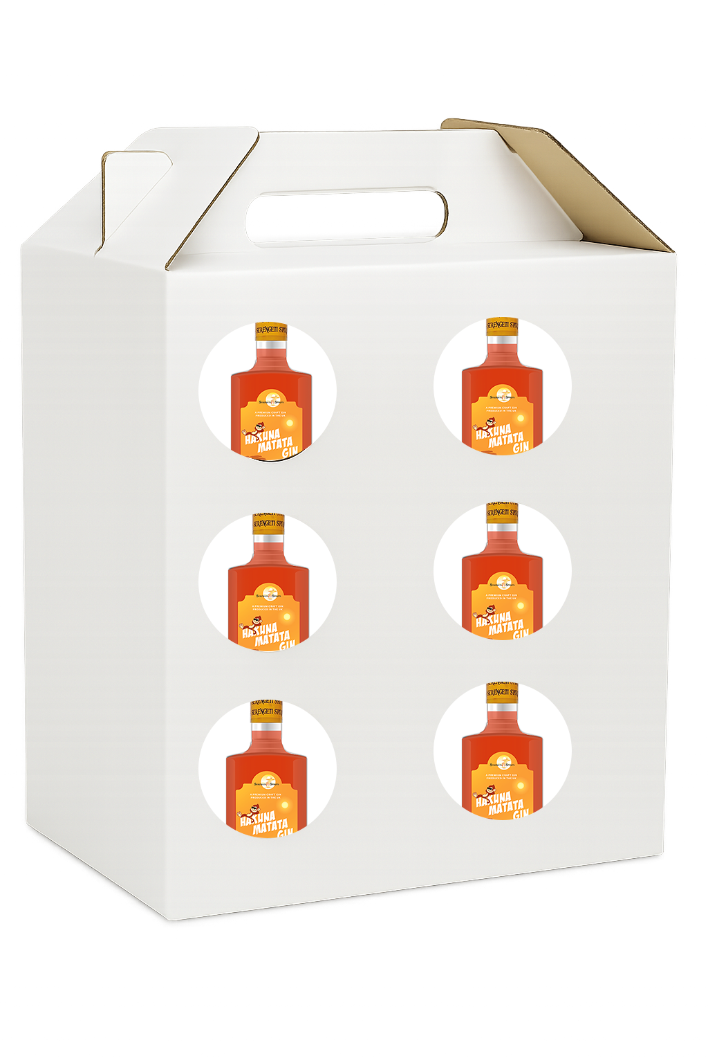 Hakuna Matata Gin Case - Raspberry & Peach 50cl & 38%