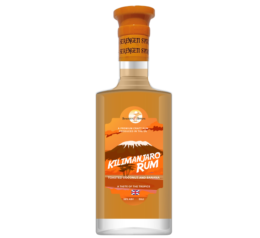 Kilimanjaro Rum Coconut & Banana 50cl 38%