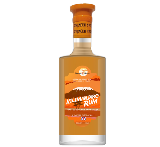 Kilimanjaro Rum Coconut & Banana 50cl 38%